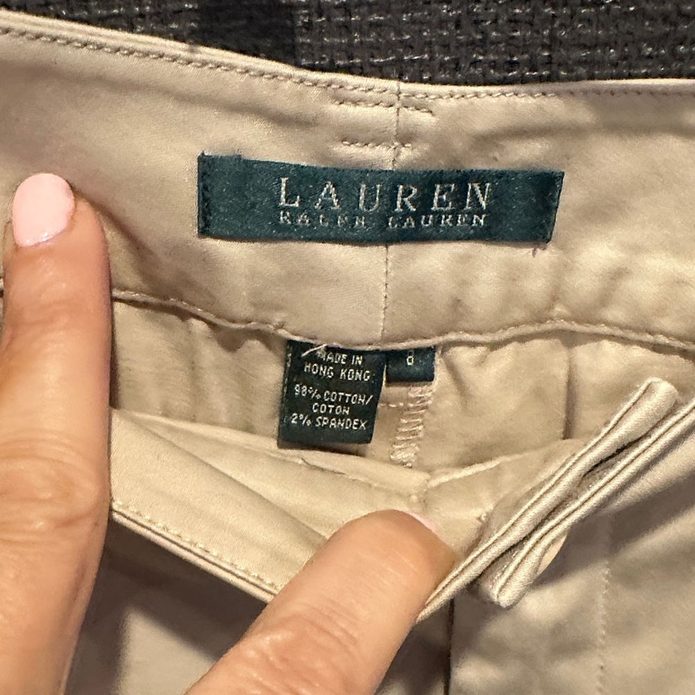 Lauren Ralph Lauren Tan Trousers - Picture 4 of 5